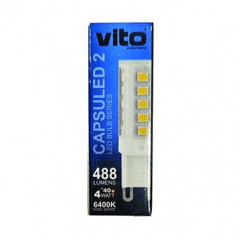 ΛΑΜΠΑ LED CAPSULED-2 G9 4W 488Lm 6400K VITO